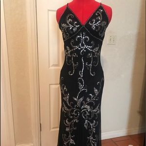 Black formal dress